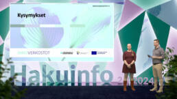 Virtuaalinen striimaustuotanto Inspiroiva Studiolta. Virtuaalimaailma mahdollistaa paljon.